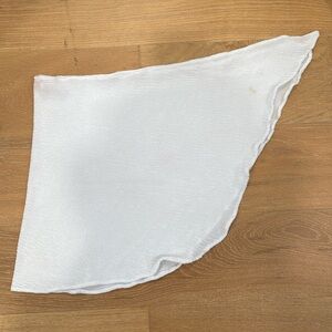 White Scrunchie Sarong